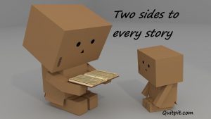 two sides to every story, inspirational story