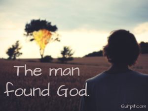 God, Man, The man found God, Inspiring short stories on positive attitude, Inspirational, short story about God, Short story