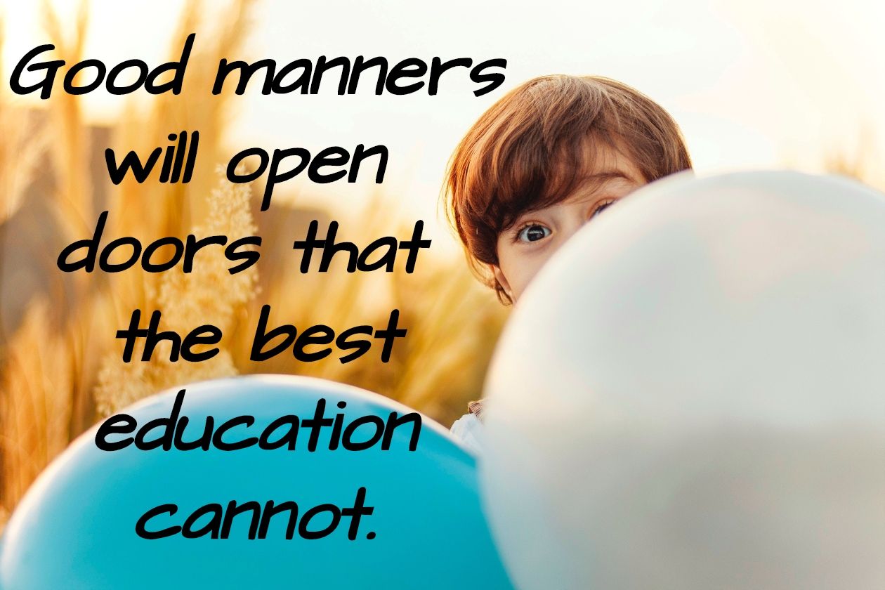 Good Manners Vs Bad Manners List Meaning Paragraph Speech